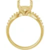 Emerald Engagement Ring - Image 3