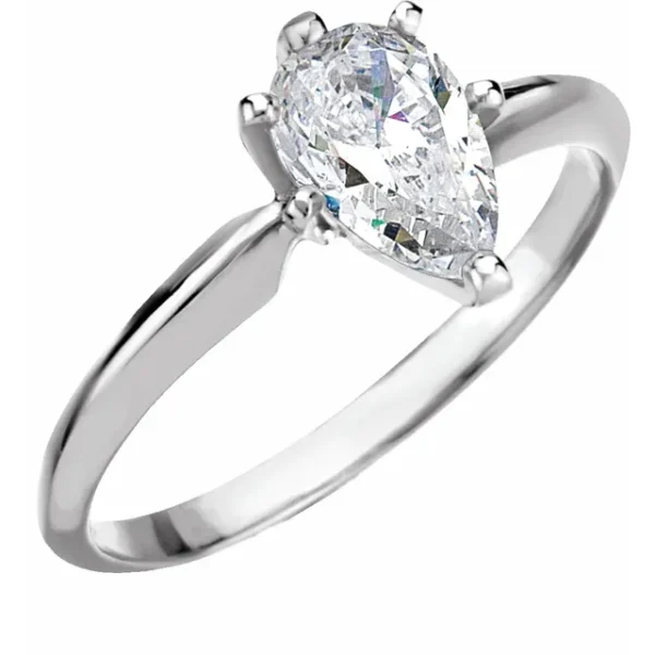 6-Prong Solitaire Ring