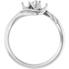 Round Engagement Ring - Image 3