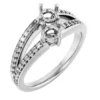Round Engagement Ring - Image 2