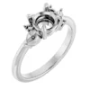 Round Engagement Ring - Image 2