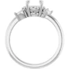 Round Engagement Ring - Image 3